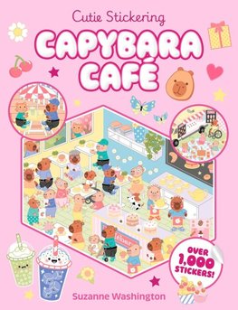 Cutie Stickering #1 Capybara Cafe