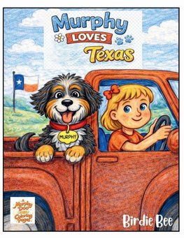 Murphy Loves Texas Coloring Book