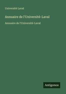 Annuaire de l'Université-Laval