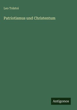 Patriotismus und Christentum