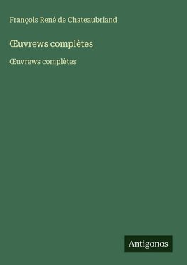 ¿uvrews complètes