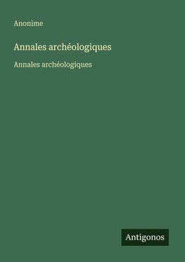 Annales archéologiques