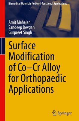 Surface Modification of Co-Cr Alloy for Orthopaedic Applications
