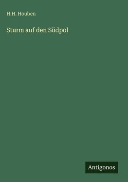 Sturm auf den Südpol