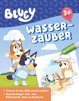 Bluey Wasserzauber: Einfach mit Wasser malen!