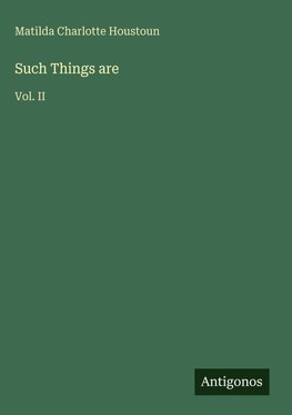 Such Things are