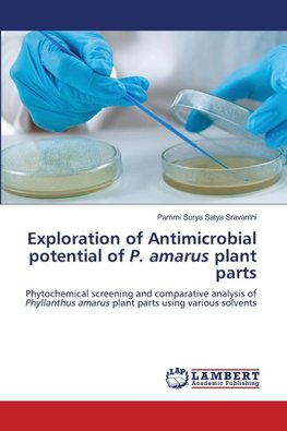 Exploration of Antimicrobial potential of P. amarus plant parts