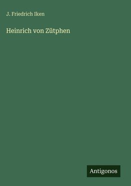 Heinrich von Zütphen