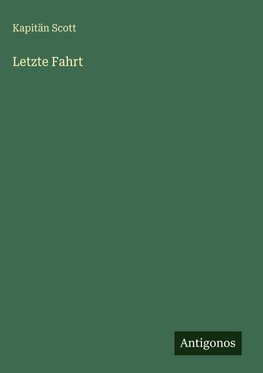 Letzte Fahrt