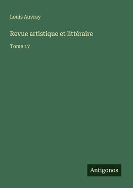 Revue artistique et littéraire