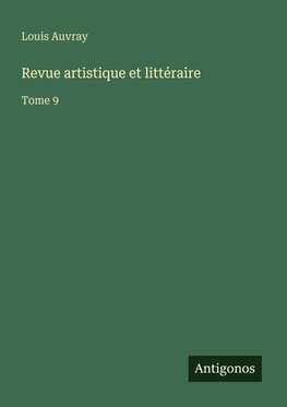 Revue artistique et littéraire