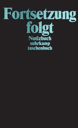 Notizbuch 'Fortsetzung folgt'