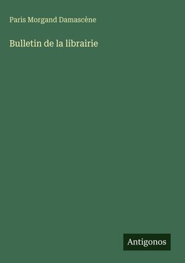 Bulletin de la librairie