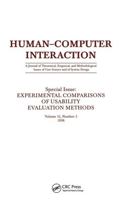 Experimental Comparisons of Usability Evaluation Methods