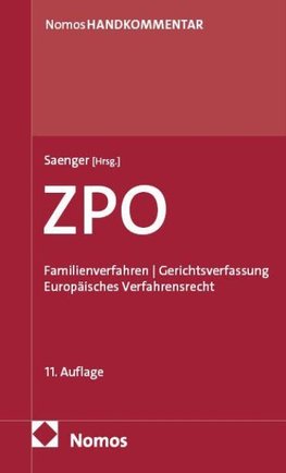 Zivilprozessordnung: ZPO