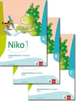Niko 1. Arbeitsheft Plus in Druckschrift Klasse 1