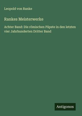 Rankes Meisterwerke