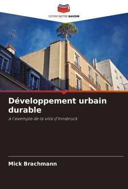 Développement urbain durable