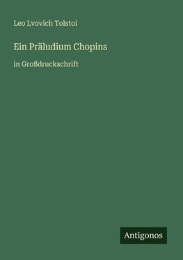 Ein Präludium Chopins