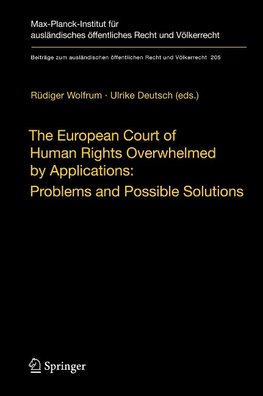 The European Court of Human Rights Overwhelmed by Applications