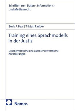 Training eines Sprachmodells in der Justiz