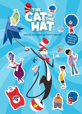 CAT IN HAT MOVIE STICKER AB PB