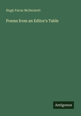Poems from an Editor's Table