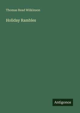 Holiday Rambles