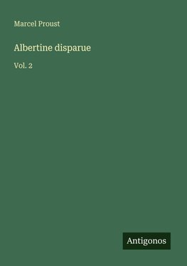 Albertine disparue