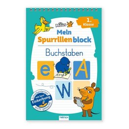 TRÖTSCH - Die Maus Mein Spurrillenblock Buchstaben Übungsbuch