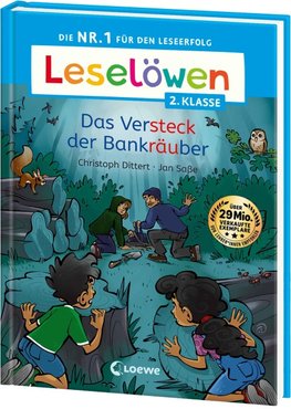 Leselöwen 2. Klasse - Das Versteck der Bankräuber