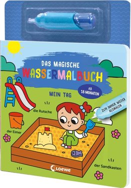 Das magische Wassermalbuch - Mein Tag