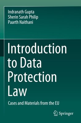 Introduction to Data Protection Law