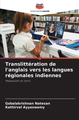 Translittération de l'anglais vers les langues régionales indiennes