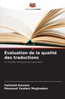 Évaluation de la qualité des traductions