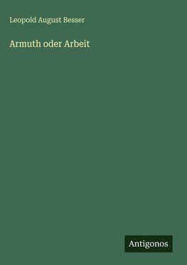 Armuth oder Arbeit