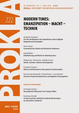 Modern Times: Emanzipation - Macht - Technik