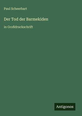 Der Tod der Barmekiden