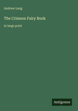 The Crimson Fairy Book