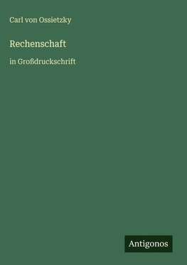 Rechenschaft