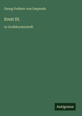 Ernst III.