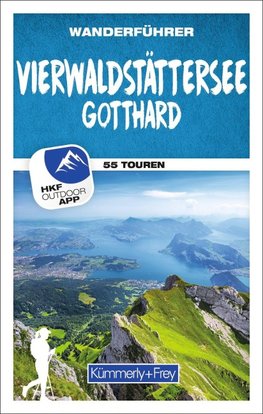 Kümmerly+Frey Wanderführer Vierwaldstättersee, Gotthard