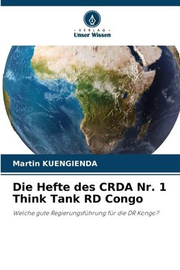 Die Hefte des CRDA Nr. 1 Think Tank RD Congo