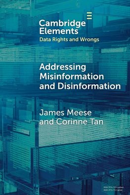 Addressing Misinformation and Disinformation