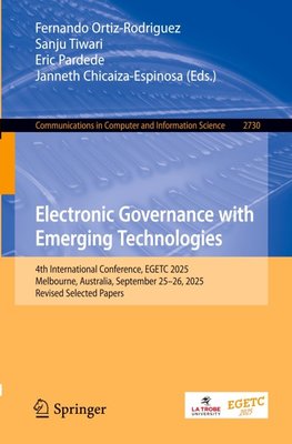 Electronic Governance with Emerging Technologies