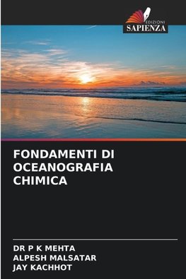FONDAMENTI DI OCEANOGRAFIA CHIMICA