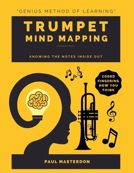 Trumpet Mind Mapping - A Mnemonically Color-Coded B-Flat Cornet & Trumpet Fingering Chart Book