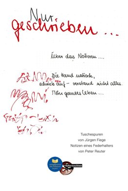 Nur geschrieben ...