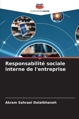 Responsabilité sociale interne de l'entreprise
