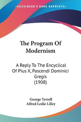 The Program Of Modernism